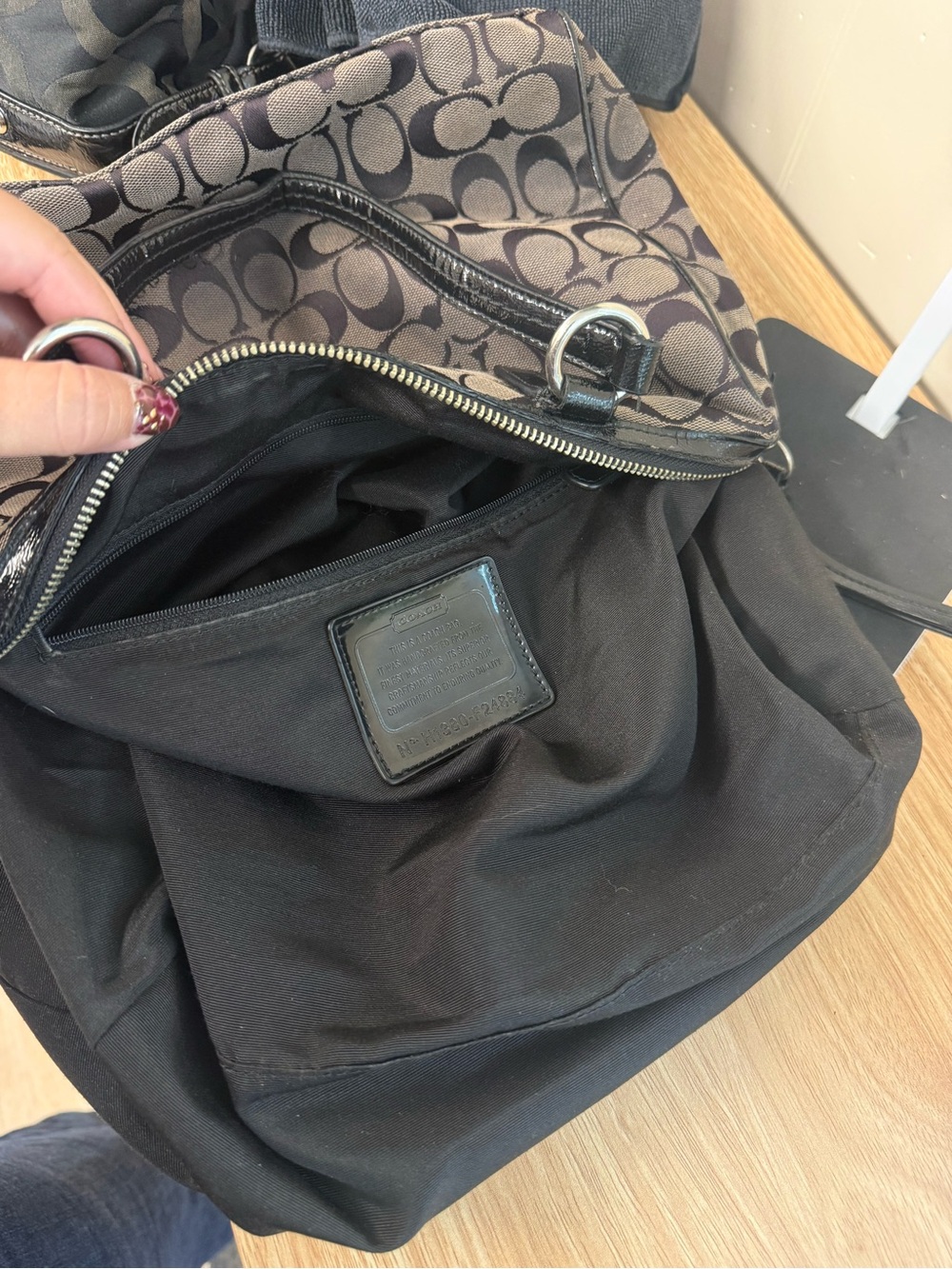 Coach python shoulder bag - Picture 8 of 8